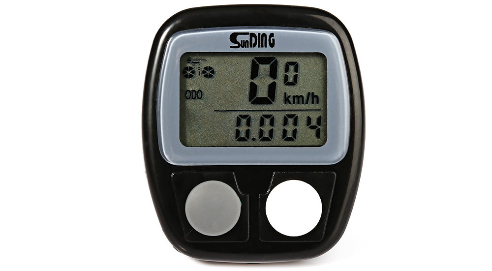 Велокомп'ютер SunDing SD-536B дротовий, 14 функцій, фото 1
