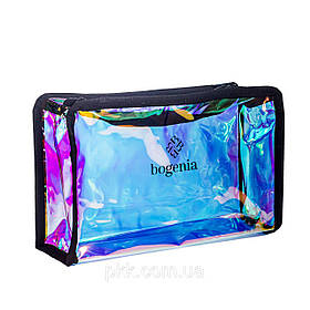 Косметичка прозора Holographic 24х12х8,5 см Bogenia Різнобарвний (2000002536192)