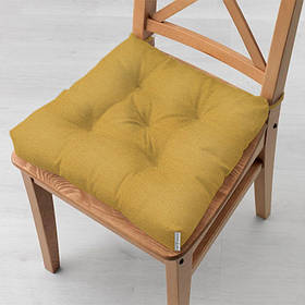 Подушка на стілець (TT129318-ps) 40х40 см Time Textile Жовтий (2000002506997)