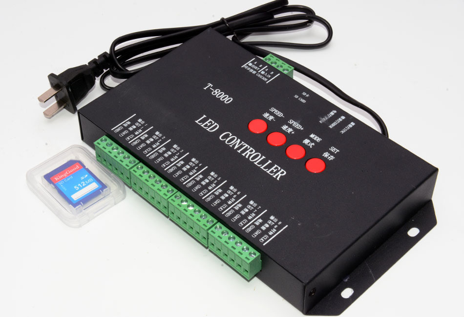 Контролер LED SMART CONTROL T-8000 SD-карта
