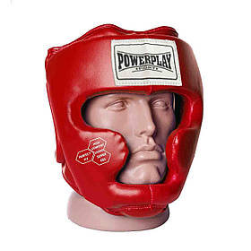 Боксерський шолом (PP-3043) XS PowerPlay Красный (2000001257531)