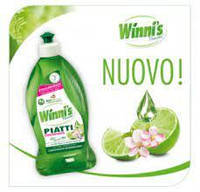 ЗАСІБ ДЛЯ МИТТЯ ПОСУДУ WINNIS PIATTI CONC.500 ML.LIME, шт