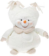 М'яка іграшка "Сніговик у пухнастій шапці" 22х18х28 см Bona (2000002650379)
