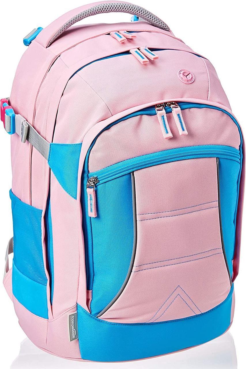 Ергономічний рюкзак з посиленою спинкою 30x44x21 см Amazon Basics Рожевий (2000002215219)