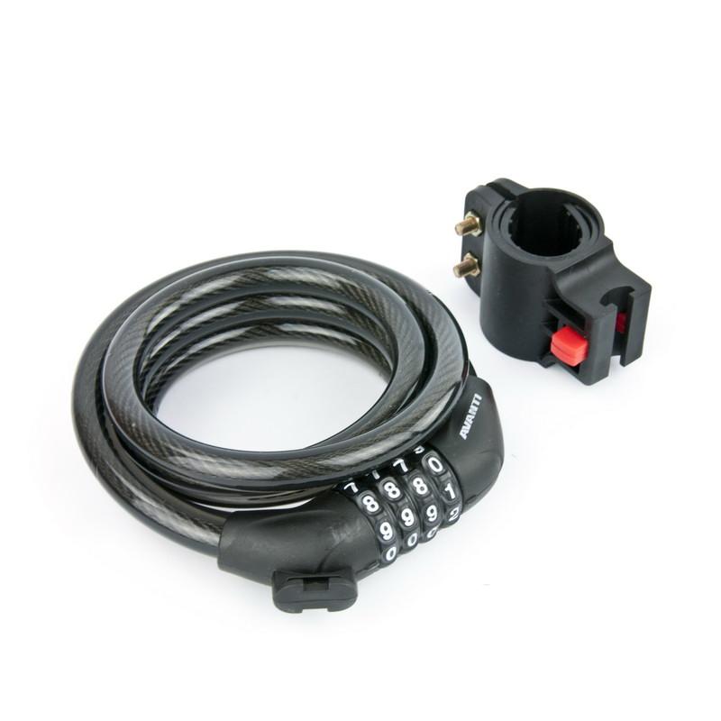 Замок велосипедний Avanti AGL-705 (10x1000) Кодовий, фото 1