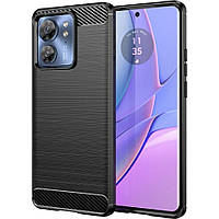 Защитный чехол Diamond Carbon Case для Motorola Edge 40 5G