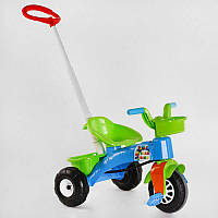 Велосипед трехколесный детский с родительской ручкой От 3 лет Pilsan Разноцветный (2000002555629)