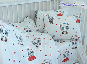 Дитячий комплект Панда червоний. Детский TAG tekstil  (2000002242314)