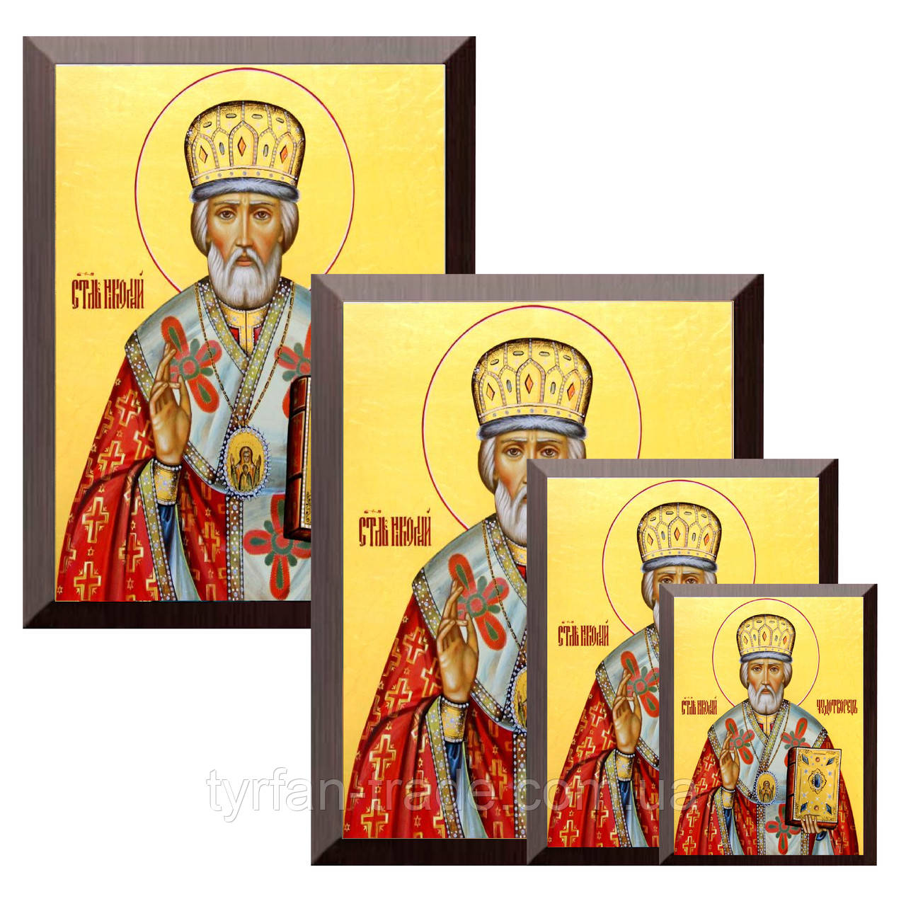 Ікони на металі з фотографії будь-якої ікони та подарунковим шильдиком табличкою з текстом