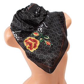 Жіночий шарф 180х90 см Eterno Чорний (2000002078203)