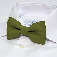 Мужской галстук бабочка 5,5х10 см Gofin Хаки (2000000644110)