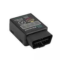 Автосканер універсальний діагностичний адаптер блютуз для діагностики авто Bluetooth UKC ELM327 v1.5 HH OBD Advanced