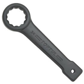 Гваковий ключ накидний односторонній (ударний) 36 мм Toptul (2000002578673)