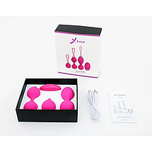Вагінальні кульки кегеля Gym Balls USB кульки жіночих набір для тренування м'язів професійні, фото 6
