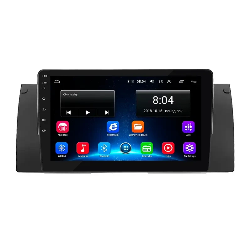 Штатна магнітола BMW Е39, Е53, Е38 Android, GPS, USB