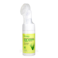 Пенка для умывания с силиконовой щеточкой Aloe Essence очищающая 120 мл Bioaqua (2000002538523)