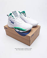 Eur36-45 бело с зелёным Asics Nova Surge 2 волейбольные кроссовки