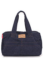 Коттоновая сумка 40х25х16 см POOLPARTY Синий (2000000320878)