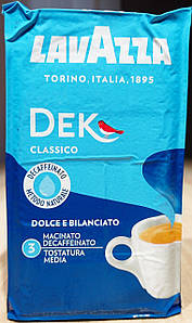 Кава мелена "Lavazza Dek classico", 250 г