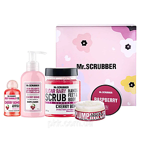 Подарунковий набір доглядової косметики Cherry Care для обличчя і тіла Mr. Scrubber (2000002539193)
