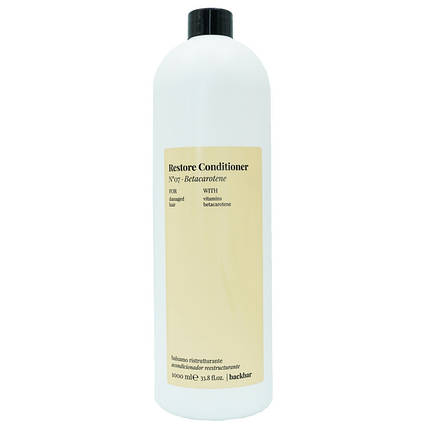 Кондиціонер для пошкодженого волосся FarmaVita Back Bar Restore Conditioner Betacarotene No7 1000 мл, фото 1