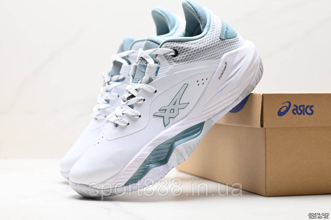 Eur36-45 білі низькі Asics Nova Surge Low волейбольні кросівки, фото 1