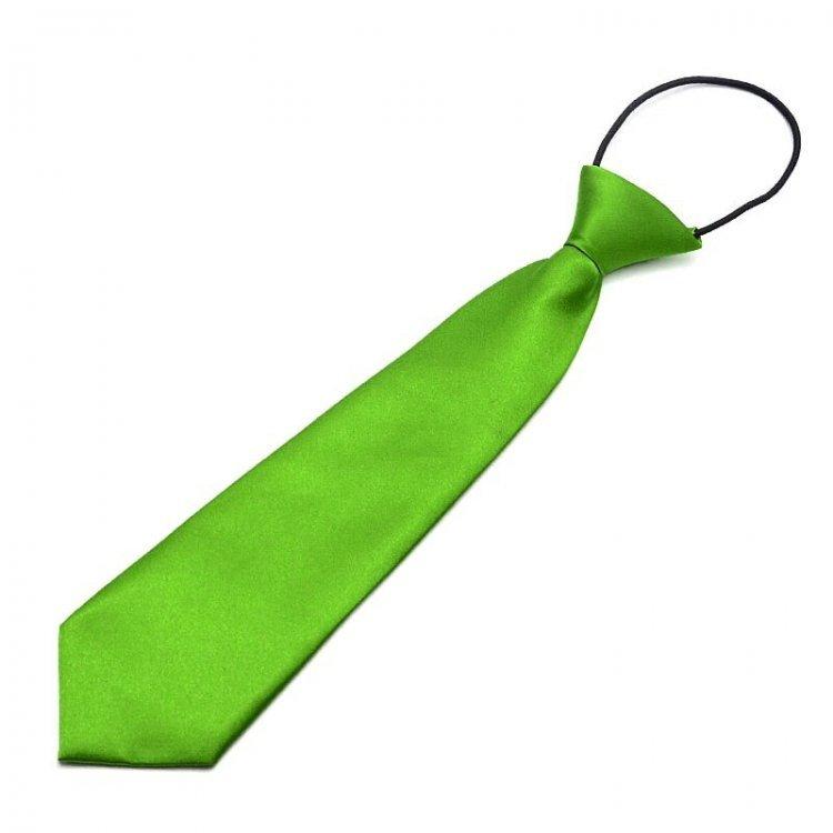 Дитяча краватка 6,5 см Handmade Зелена (2000000645346)
