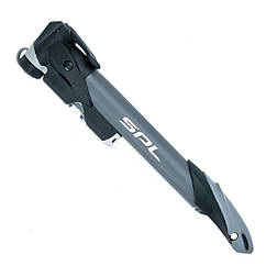 Насос велосипедний Spelli SPM-1961P з манометром AV/FV