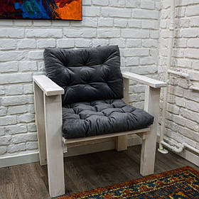 Подушка для садових меблів (13744-sp) 50х60 см Time Textile Сірий (2000002509257)