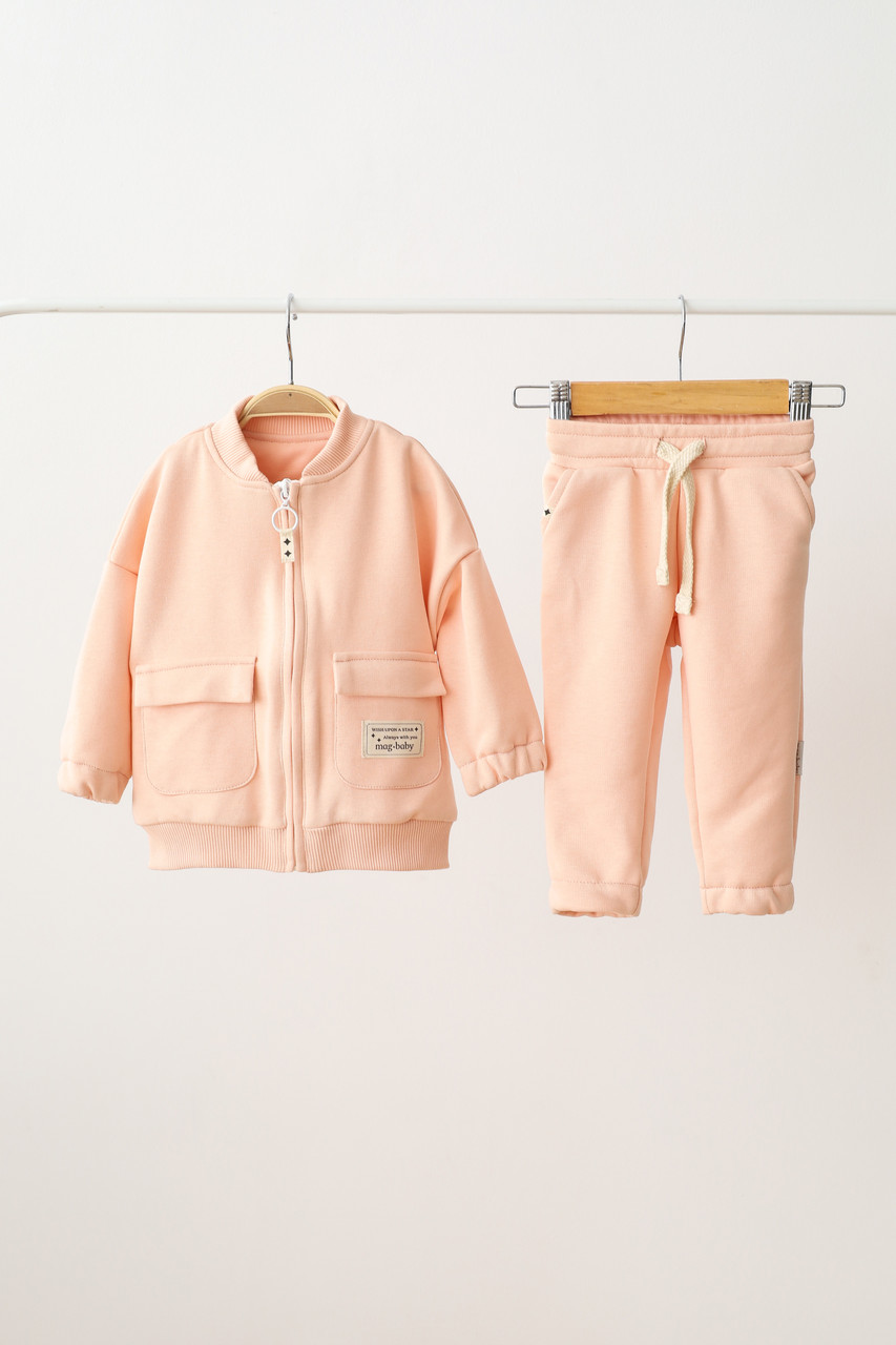 Костюм Bomber, персиковий