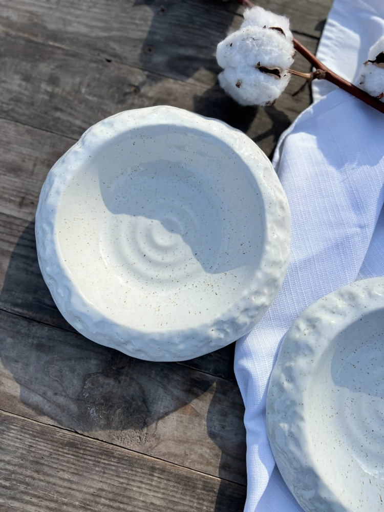 Тарілка для подачі «Корал» 250 мл, «Капучино»