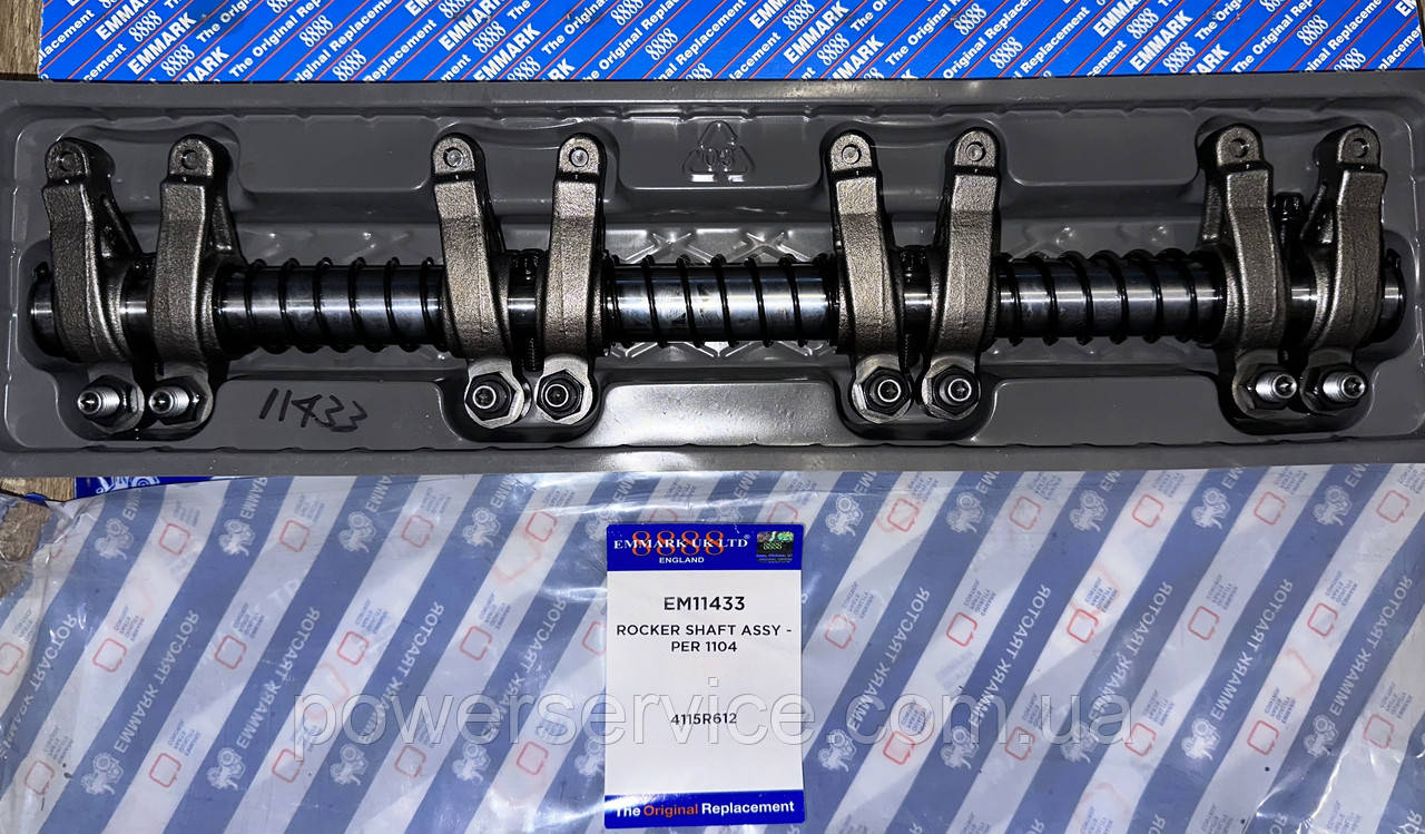 Вісь коромисел у зборі 4115R612,EM11433,02/202950 Perkins,Перкінс