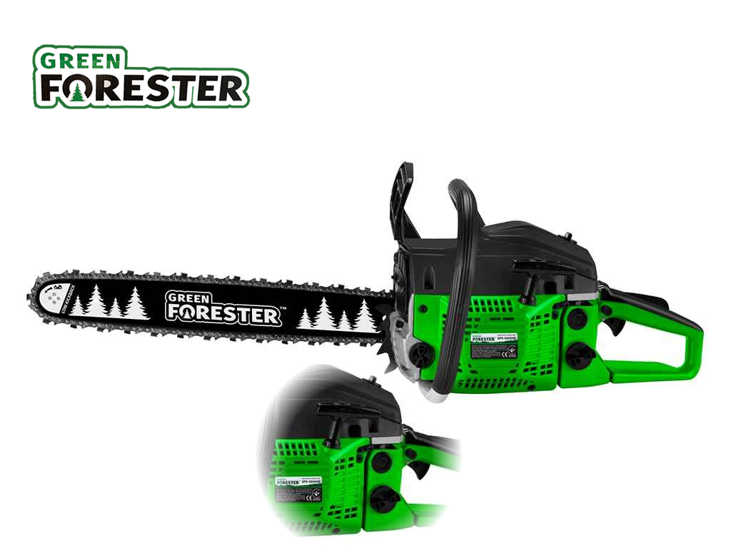 Бензопила GREEN FORESTER GFS-5200HG 400мм 7.5 кг