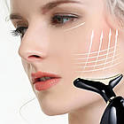Ліфтинг масажер для обличчя та шиї Face Lifter, 3 режими, Чорний / Мікрострумовий масажер для обличчя від батарейок, фото 7