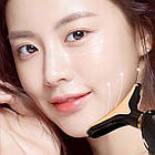 Ліфтинг масажер для обличчя та шиї Face Lifter, 3 режими, Чорний / Мікрострумовий масажер для обличчя від батарейок, фото 2