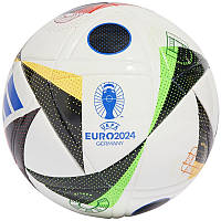 Мяч футбольный облегченный Adidas EURO24 Fussballliebe league Junior 350g IN9376 (размер 5)