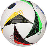М'яч футбольний полегшений Adidas EURO24 Fussballliebe league Junior 350g IN9376 (розмір 4), фото 5