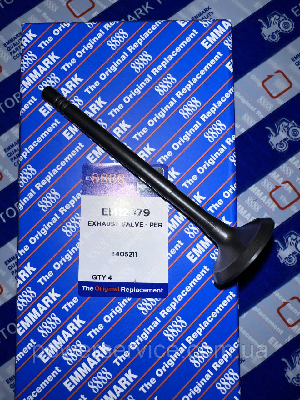 Випускний клапан T405211,EM12079 Perkins,Перкінс