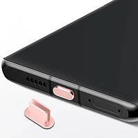 Заглушка USB-C для iPhone 15 Розовая