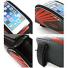 Сумка велосипедна під смартфон B-Soul BAO-001 червона, фото 3