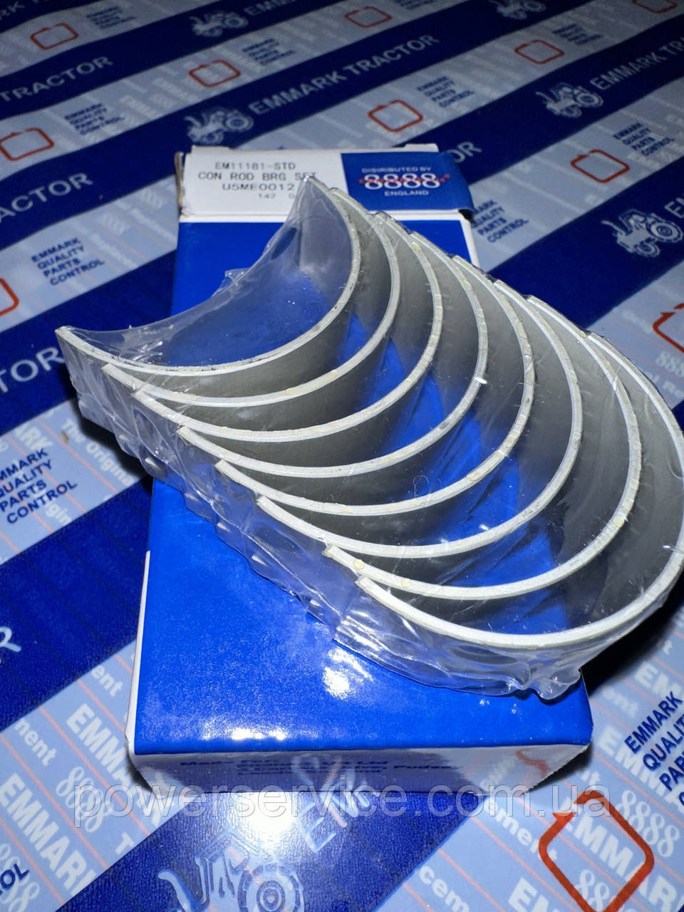 Комплект вкладишів шатунних стд U5ME0012,EM11181 Perkins,Перкінс