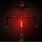 Ліхтар велосипедний задній HJ-056-5SMD акум.Li-ion, micro USB, Waterproof, фото 7