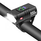 Фара велосипедна передня BK-02 Pro-2XPE, Ultra Light, індикатор заряду, акум-р., ЗП micro USB, фото 2