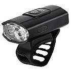 Фара велосипедна передня 2285-2XPE, Ultra Light, індикатор заряду, акум-р., ЗП micro USB, фото 4