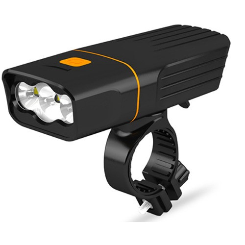 Фара велосипедна передня AU253-3T6, аккум-р, 450 LM, 2400 mAh, PowerBank, ЗУ micro USB, фото 1