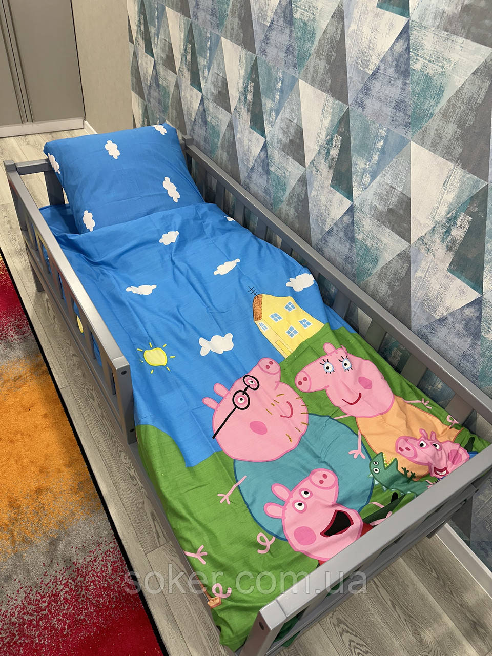 Полуторна постільна білизна,голд супер люкс