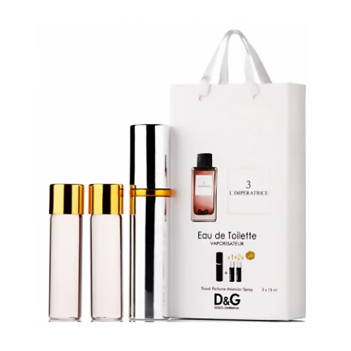 Dolce Gabbana 3 L`Imperatrice edp 3x15ml - Trio Bag
