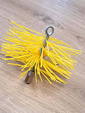 Щітка для чищення димоходу Savent ф100 мм пластикова під різьбу, фото 3