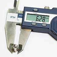 ВЧ роз'єм QMA Male (тато) кутовий 90° на кабель RG58 RG142 RG223 LMR 195 LMR200 SYV50-3 3D-FB під обтиск кримпер, фото 7