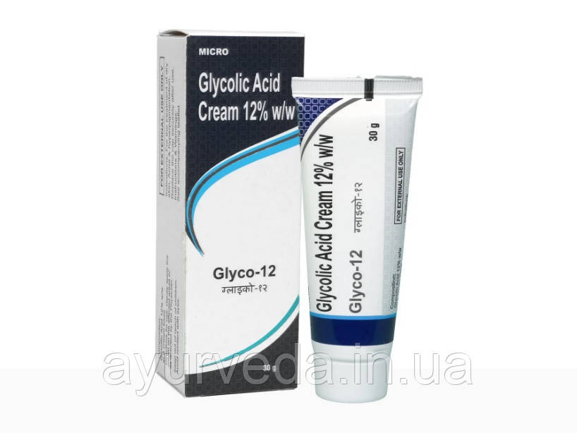 Glyco 12 Cream Micro (Гліко 12 крем Майкро) 30 г. акне, вугрі, старіння шкіри.